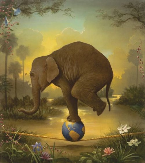 elefant bola